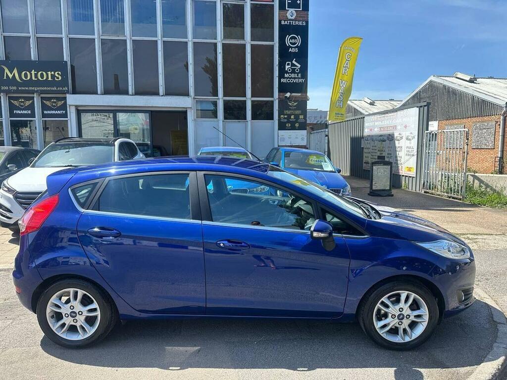 Ford Fiesta Hatchback 1.0T Ecoboost Zetec Euro 6 Ss 20 LV16VJF Blue #3