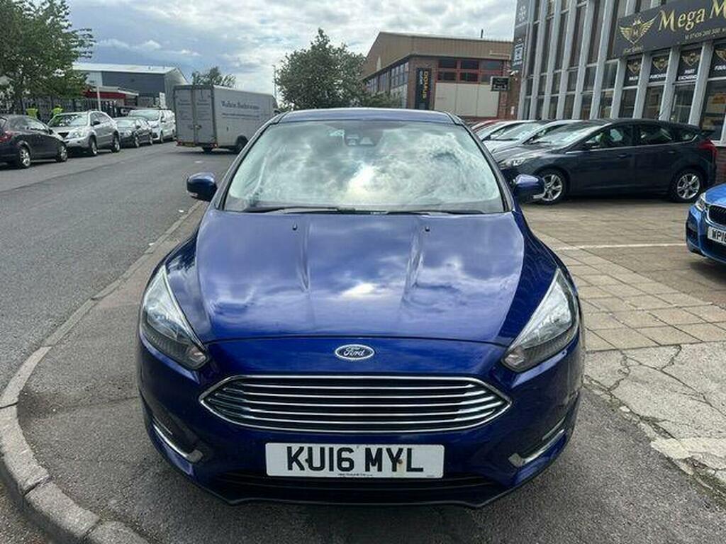 Ford Focus Hatchback 1.0T Ecoboost Titanium Euro 6 Ss KU16MYL Blue #2