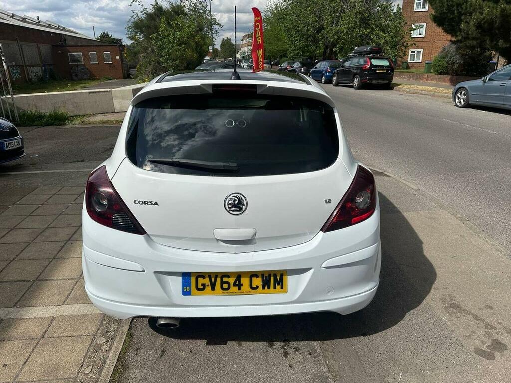 Vauxhall Corsa Hatchback 1.2 16V Limited Edition Euro 5 2014 GV64CWM White #6