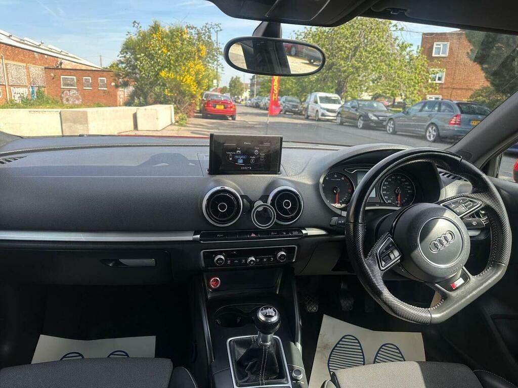 Audi A3 Saloon 1.4 Tfsi Cod S Line Euro 6 Ss 2015 GH15KLK Red #2