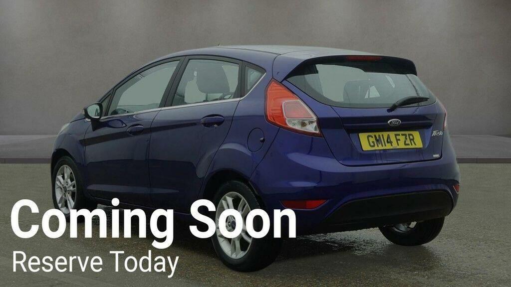Ford Fiesta Hatchback 1.25 Zetec Euro 5 201414 GM14FZR Blue #2