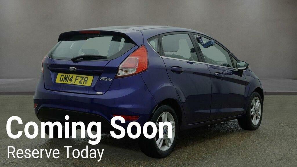 Ford Fiesta Hatchback 1.25 Zetec Euro 5 201414 GM14FZR Blue #3