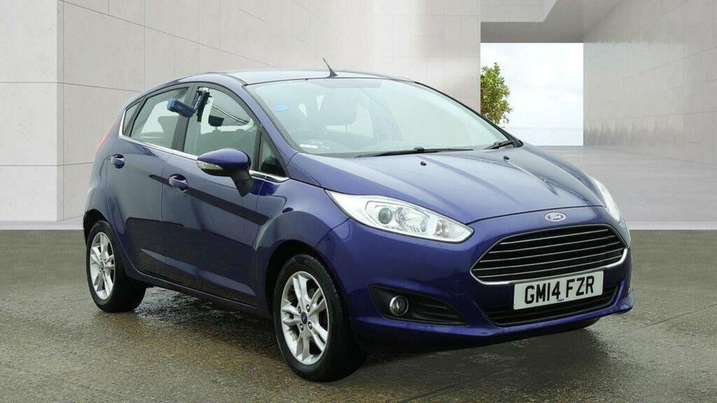 Ford Fiesta Hatchback 1.25 Zetec Euro 5 201414 GM14FZR Blue #6