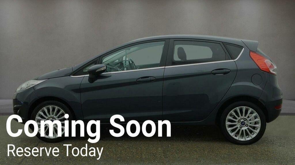 Ford Fiesta Hatchback 1.0T Ecoboost Titanium Euro 5 Ss WP62YGN Grey #5