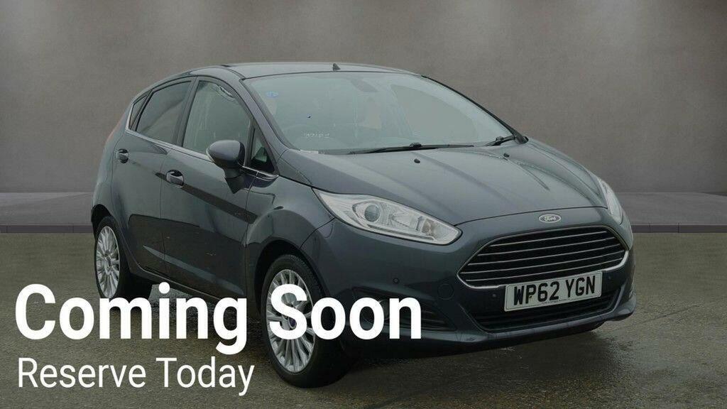 Ford Fiesta Hatchback 1.0T Ecoboost Titanium Euro 5 Ss Grey