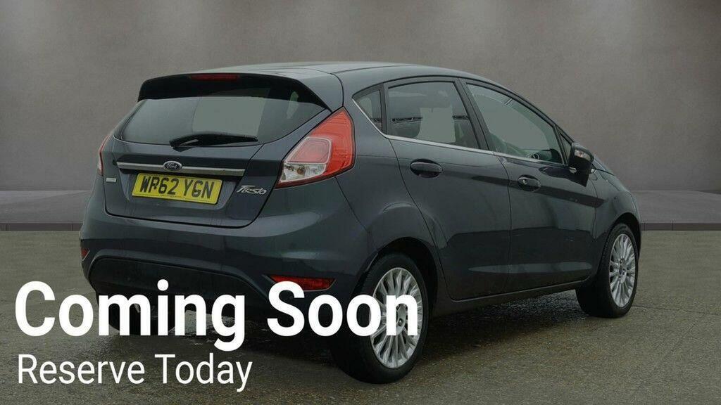 Ford Fiesta Hatchback 1.0T Ecoboost Titanium Euro 5 Ss WP62YGN Grey #3