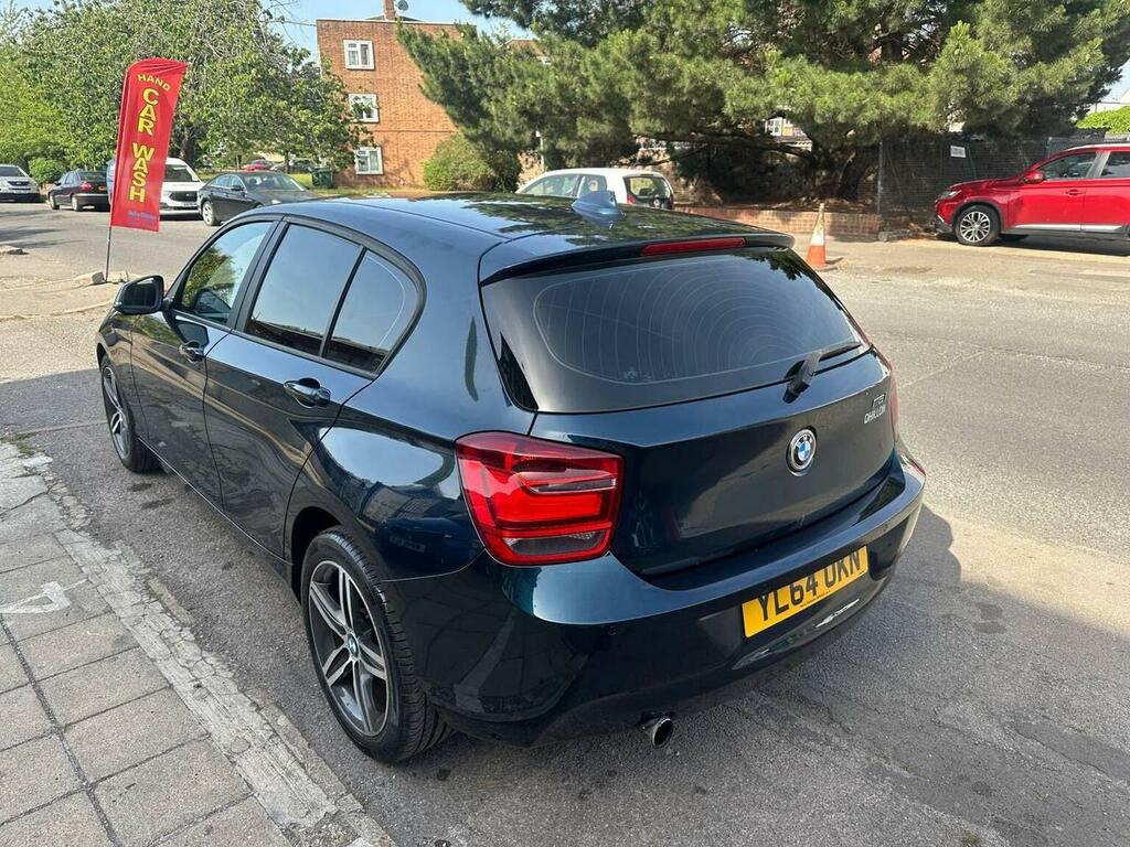 BMW 1 Series Hatchback 1.6 116I Sport Euro 6 Ss 20 YL64UKN Blue #6