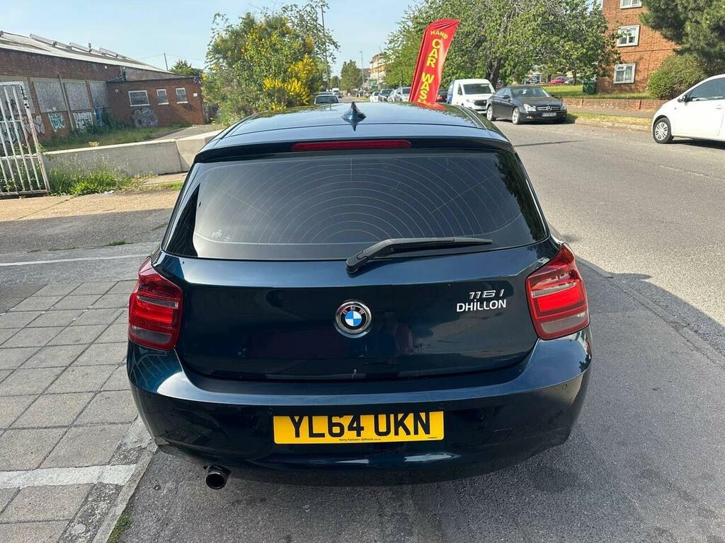 BMW 1 Series Hatchback 1.6 116I Sport Euro 6 Ss 20 YL64UKN Blue #5