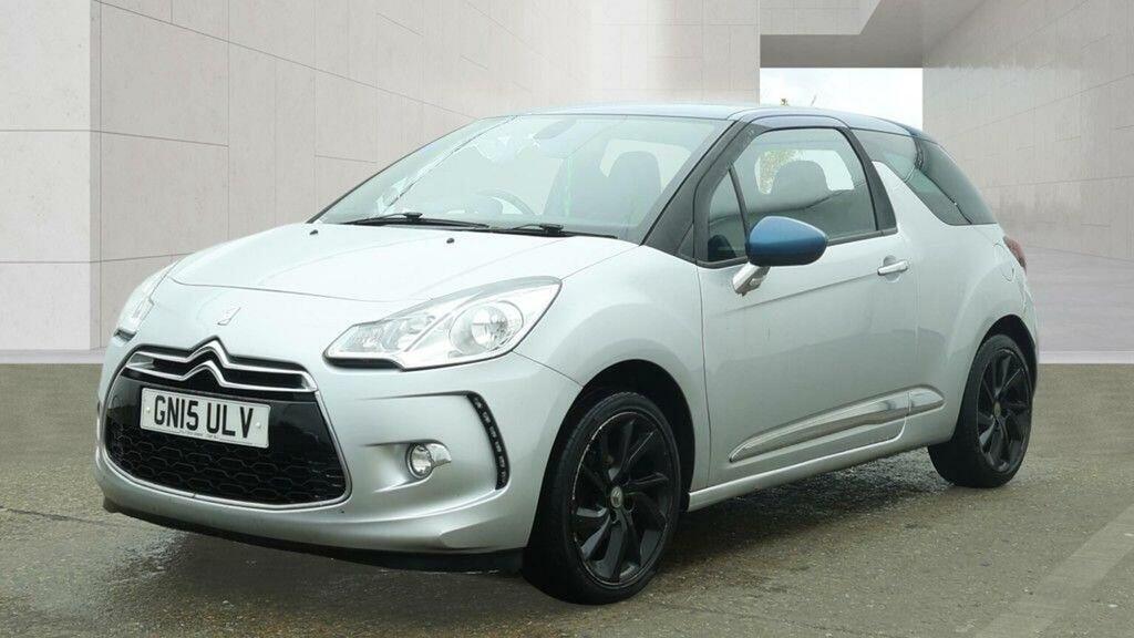 Citroen DS3 Hatchback 1.2 Puretech Dstyle Plus Euro 6 Ss GN15ULV Silver #2