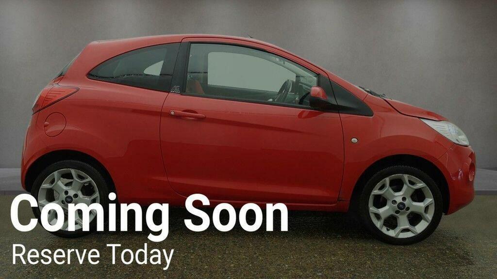 Ford KA Hatchback 1.2 Zetec Euro 5 Ss 201665 SM65WCJ Red #2