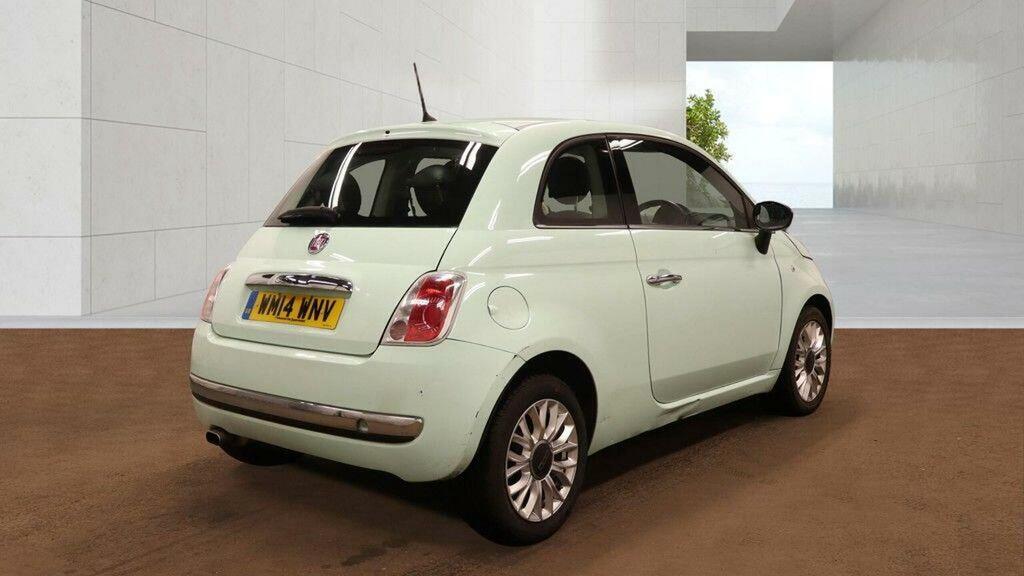 Fiat 500 Hatchback 1.2 Lounge Euro 6 Ss 201414 WM14WNV Green #4