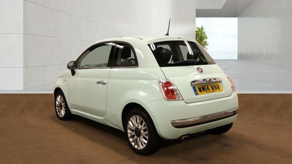 Fiat 500 Hatchback 1.2 Lounge Euro 6 Ss 201414 WM14WNV Green #3