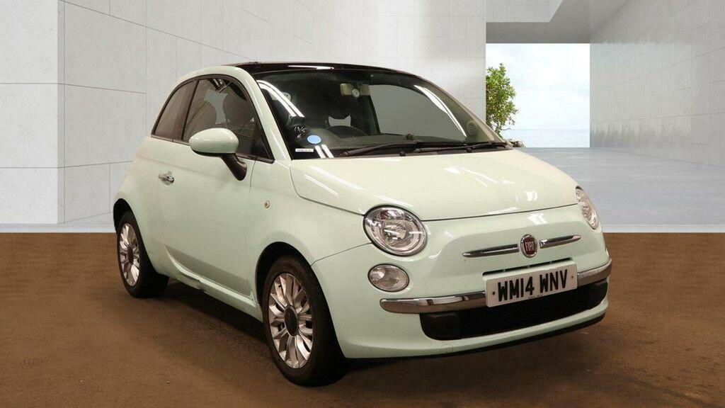 Fiat 500 Hatchback 1.2 Lounge Euro 6 Ss 201414 Green