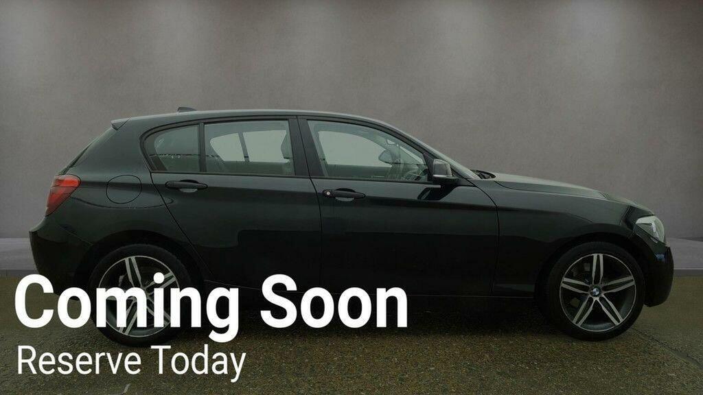 BMW 1 Series Hatchback 1.6 118I Sport Euro 5 Ss 201212 PK12ZWD Black #2