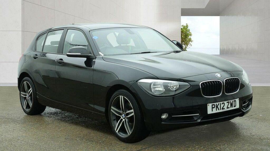 BMW 1 Series Hatchback 1.6 118I Sport Euro 5 Ss 201212 PK12ZWD Black #3
