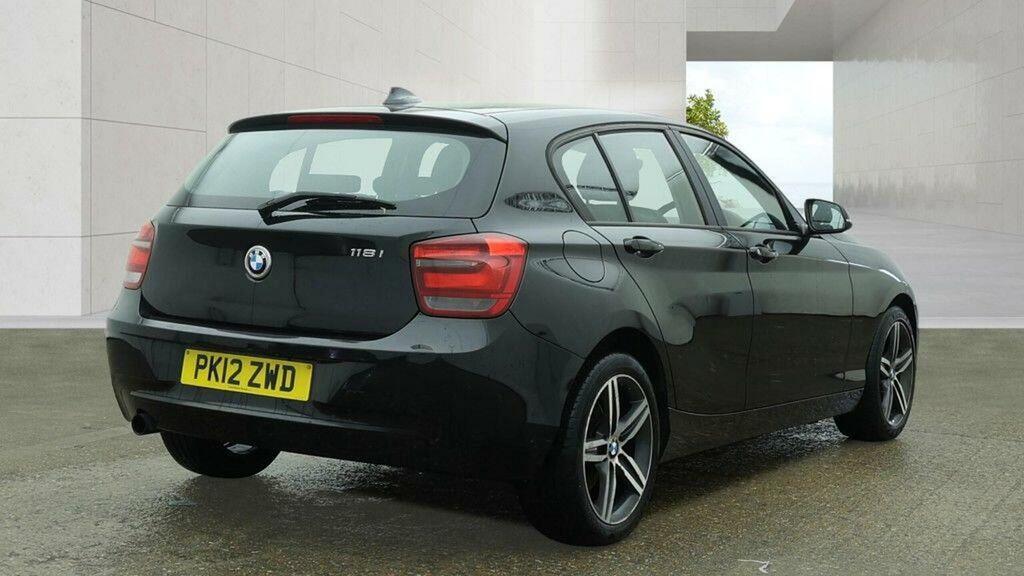 BMW 1 Series Hatchback 1.6 118I Sport Euro 5 Ss 201212 PK12ZWD Black #6