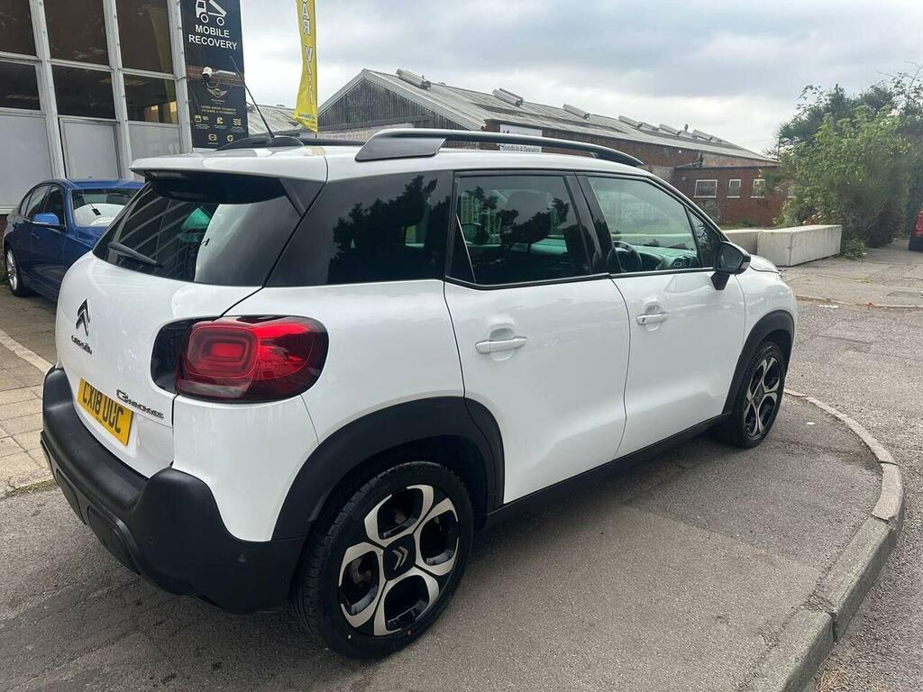 Citroen C3 Aircross Suv 1.2 Puretech Flair Eat6 Euro 6 Ss 2018 CX18UUC White #4