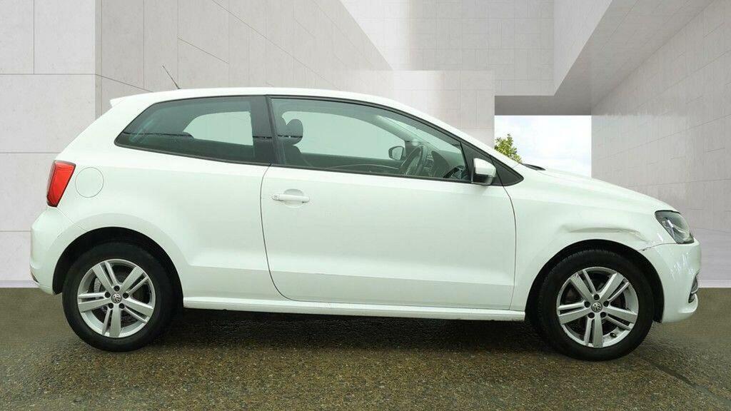 Volkswagen Polo Hatchback 1.0 Bluemotion Tech Se Euro 6 Ss LG64UTW White #6