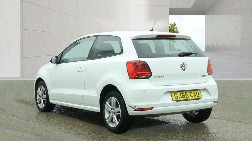Volkswagen Polo Hatchback 1.0 Bluemotion Tech Se Euro 6 Ss LG64UTW White #4