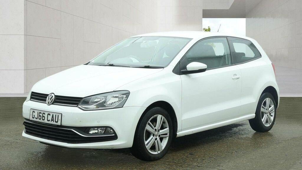 Volkswagen Polo Hatchback 1.0 Bluemotion Tech Se Euro 6 Ss LG64UTW White #3