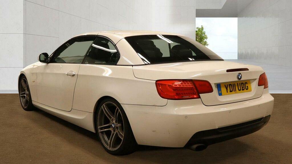 BMW 3 Series Convertible 2.0 320I M Sport Steptronic Euro 5 YD11UDG White #6