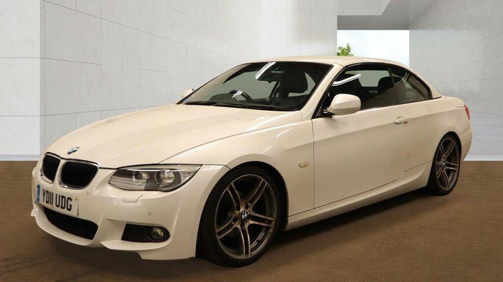 BMW 3 Series Convertible 2.0 320I M Sport Steptronic Euro 5 YD11UDG White #3