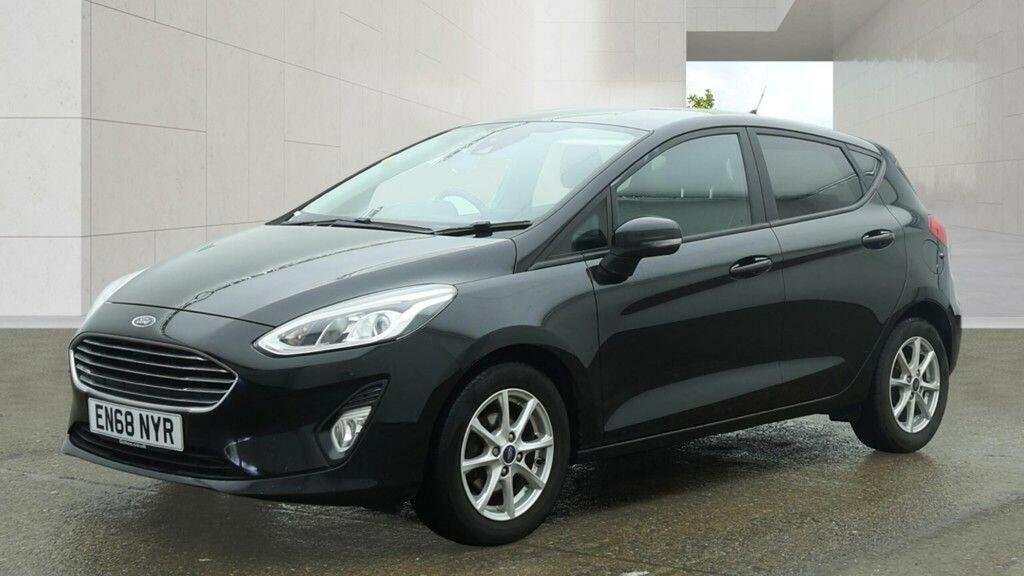 Ford Fiesta Hatchback 1.0T Ecoboost Zetec Euro 6 Ss EN68NYR Black #5