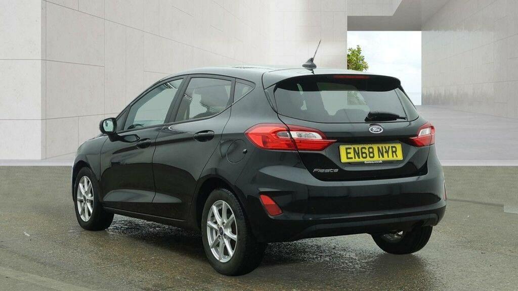 Ford Fiesta Hatchback 1.0T Ecoboost Zetec Euro 6 Ss EN68NYR Black #6