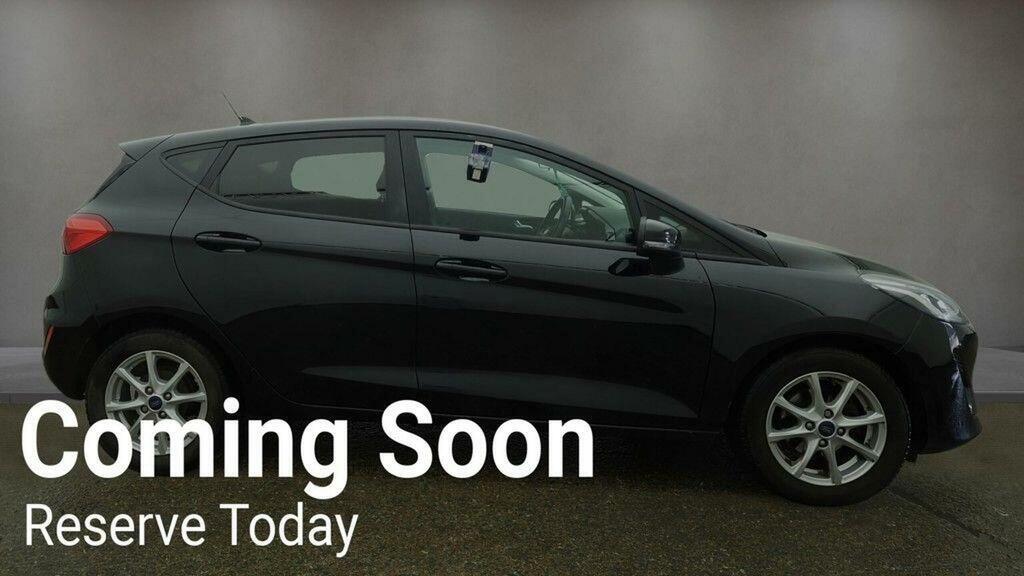 Ford Fiesta Hatchback 1.0T Ecoboost Zetec Euro 6 Ss EN68NYR Black #3