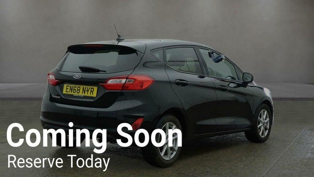 Ford Fiesta Hatchback 1.0T Ecoboost Zetec Euro 6 Ss EN68NYR Black #2