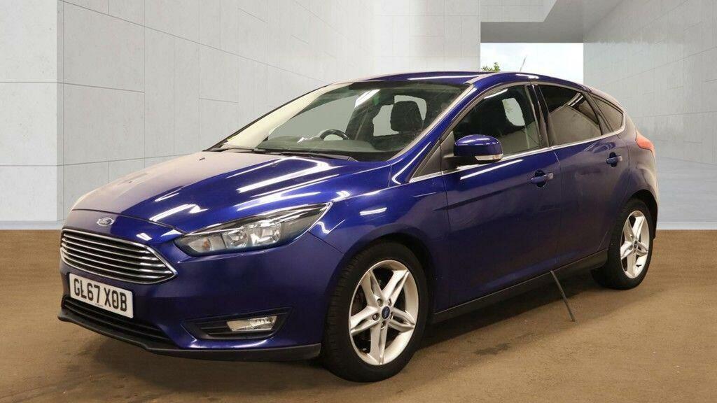 Ford Focus Hatchback 1.0T Ecoboost Zetec Edition Euro 6 Ss GL67XOB Blue #3