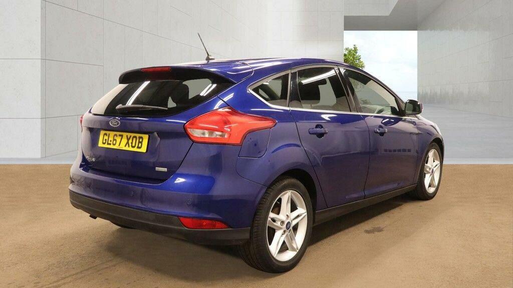 Ford Focus Hatchback 1.0T Ecoboost Zetec Edition Euro 6 Ss GL67XOB Blue #5