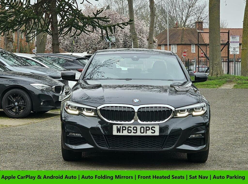 BMW 3 Series 2.0 330E 12Kwh M Sport Euro 6 Ss 2019 WP69OPS Black #2