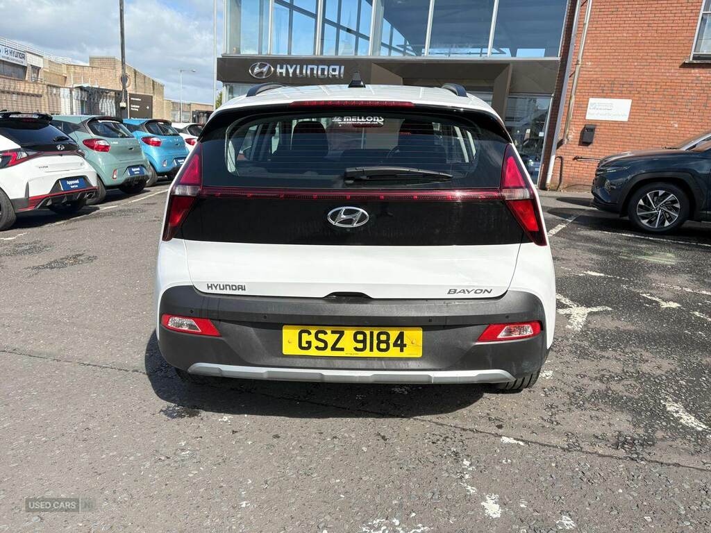 Hyundai Bayon 1.0 Tgdi 48V Mhev Se Connect GSZ9184 White #4