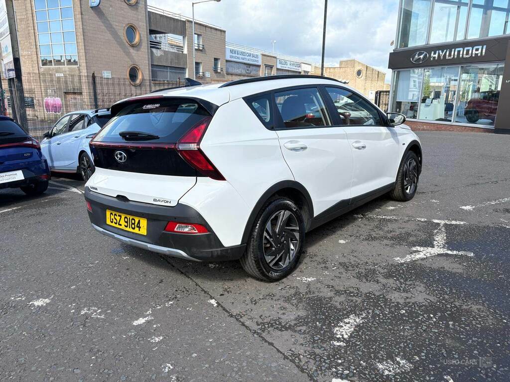 Hyundai Bayon 1.0 Tgdi 48V Mhev Se Connect GSZ9184 White #3
