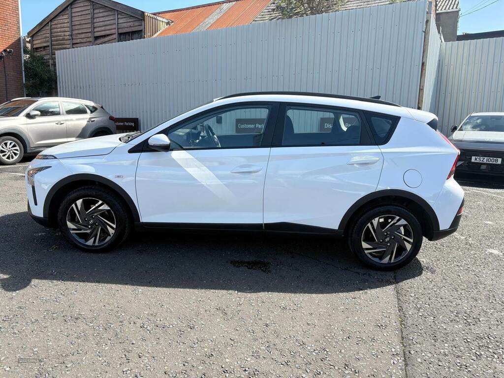 Hyundai Bayon 1.0 Tgdi 48V Mhev Se Connect GSZ9184 White #6