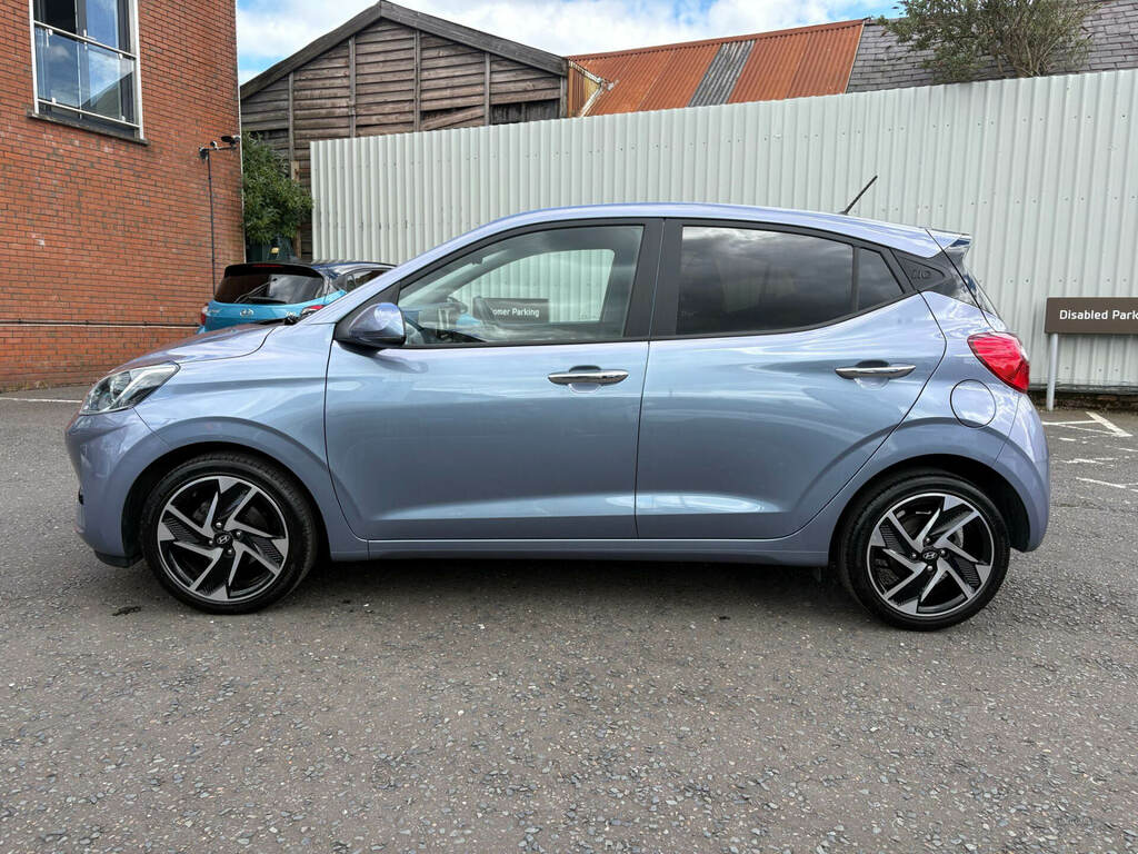 Hyundai I10 1.2 Mpi Premium HSZ9063 Blue #5