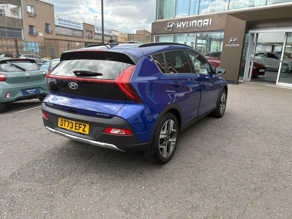 Hyundai Bayon 1.0 Tgdi 48V Mhev Premium Dct DT73EFZ Blue #3
