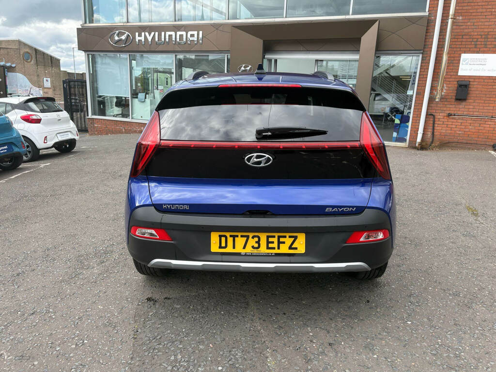 Hyundai Bayon 1.0 Tgdi 48V Mhev Premium Dct DT73EFZ Blue #4