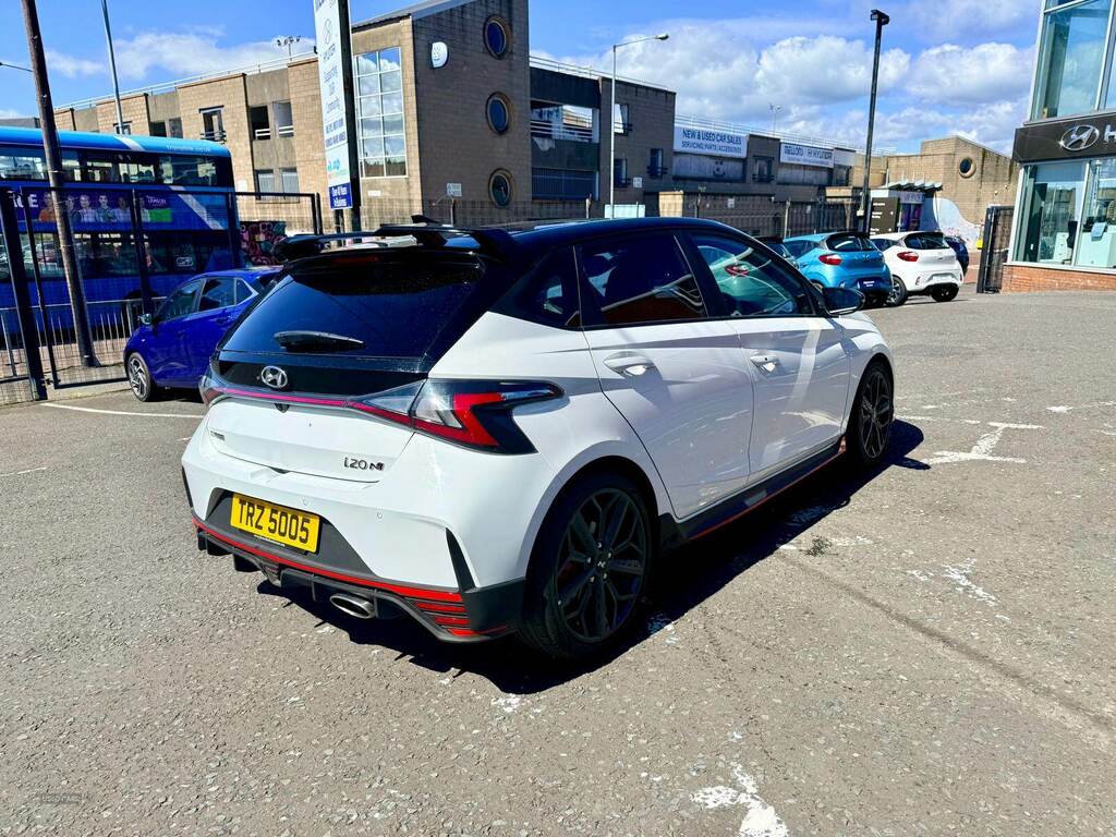 Hyundai I20 1.6T Gdi N White #3