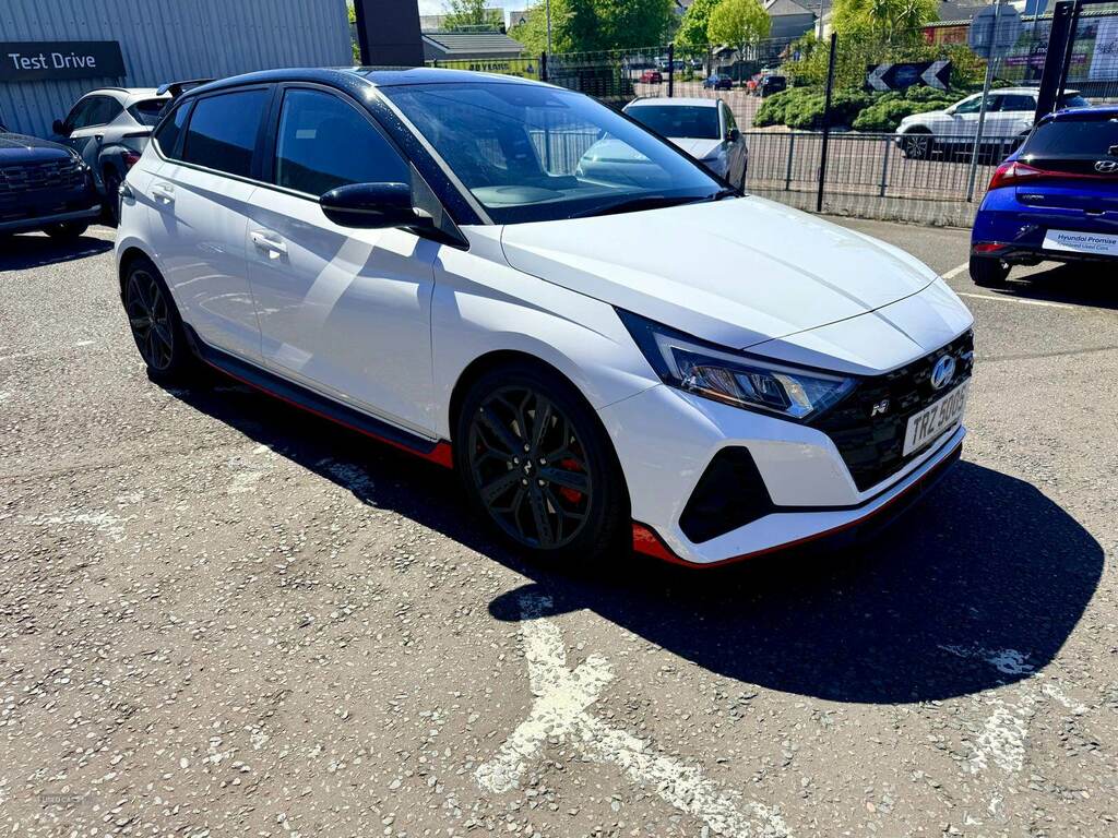 Hyundai I20 1.6T Gdi N White