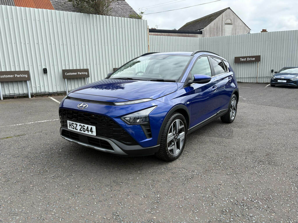 Hyundai Bayon 1.0 Tgdi 48V Mhev Premium HSZ2644 Blue #4