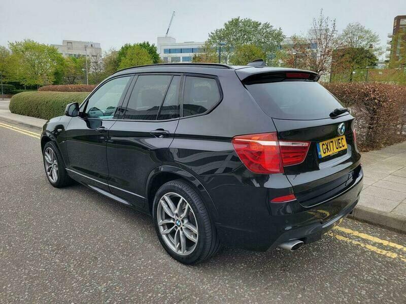 BMW X3 2.0 20D M Sport GX17UEC Black #4