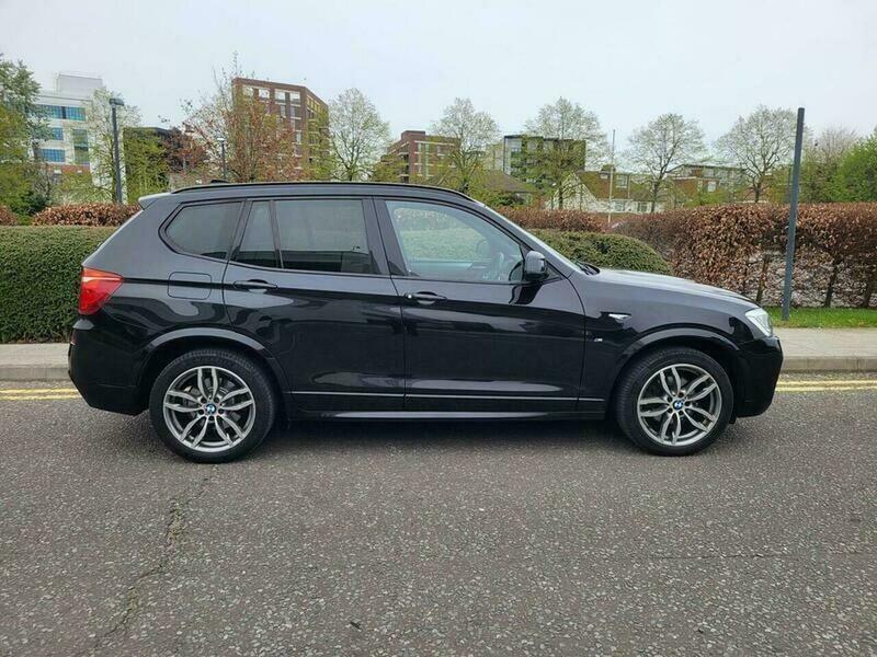 BMW X3 2.0 20D M Sport GX17UEC Black #6