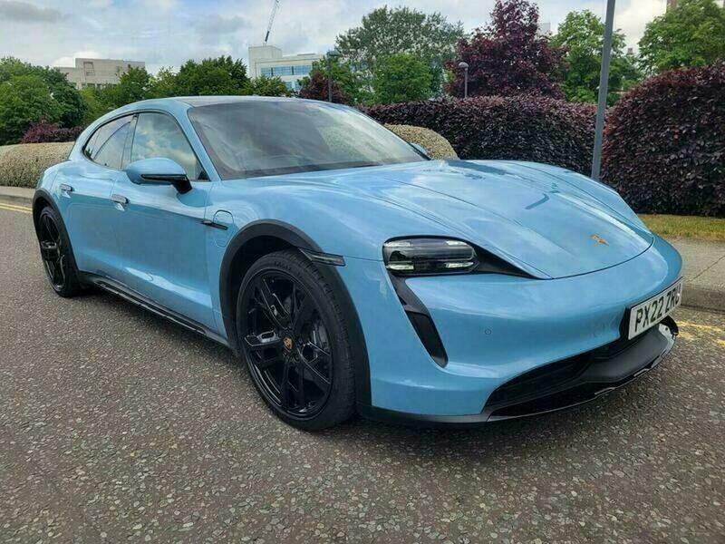 Porsche Taycan Performance Plus 93.4Kwh 4 SUM174N Blue #6