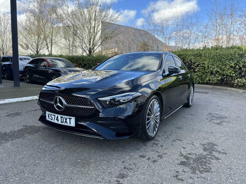 Mercedes-Benz A Class 1.3 A200h Mhev Amg Line Premium Plus Saloon KS74DXT Black #5