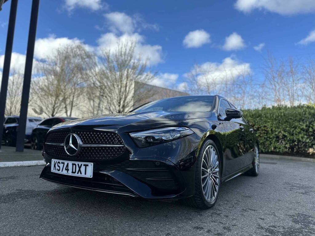 Mercedes-Benz A Class 1.3 A200h Mhev Amg Line Premium Plus Saloon KS74DXT Black #6
