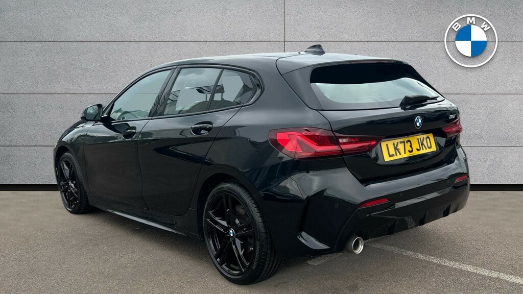 BMW 1 Series 118I M Sport LK73JKO Black #2