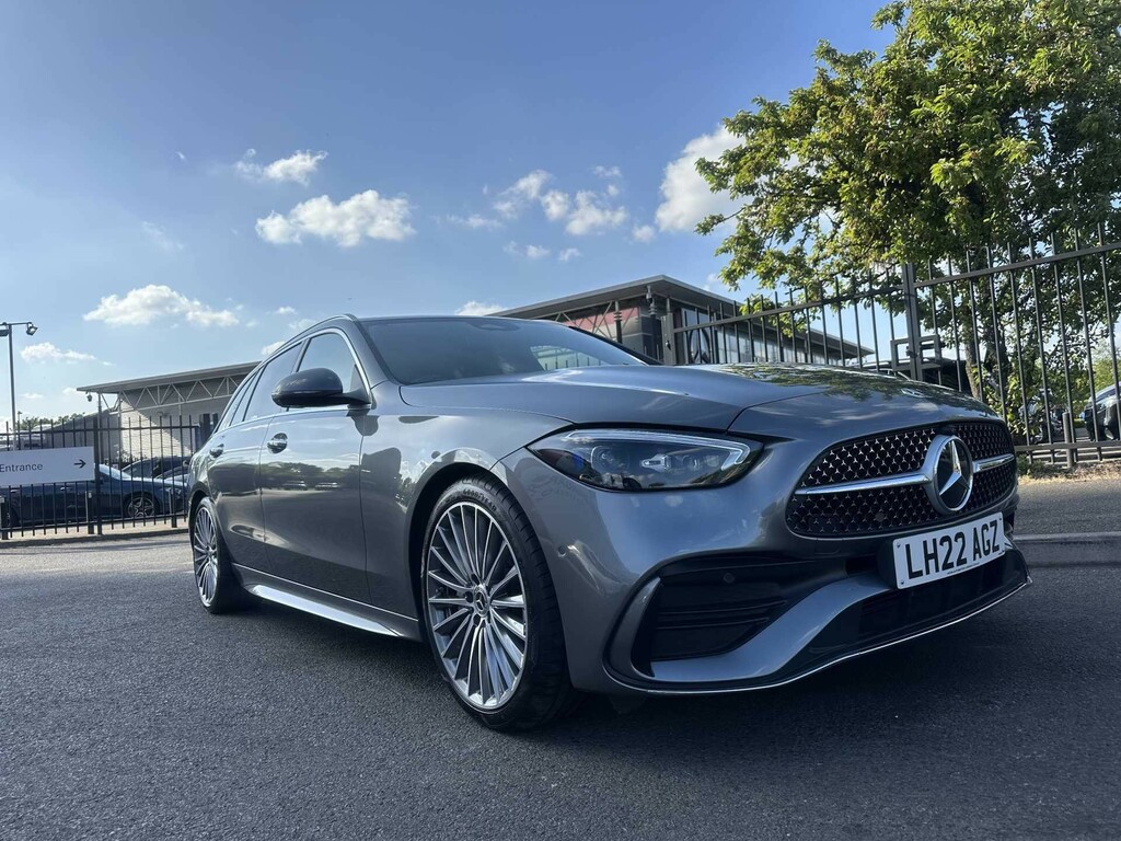 Mercedes-Benz C Class 1.5 C200h Mhev Amg Line Premium Estate Petro #2