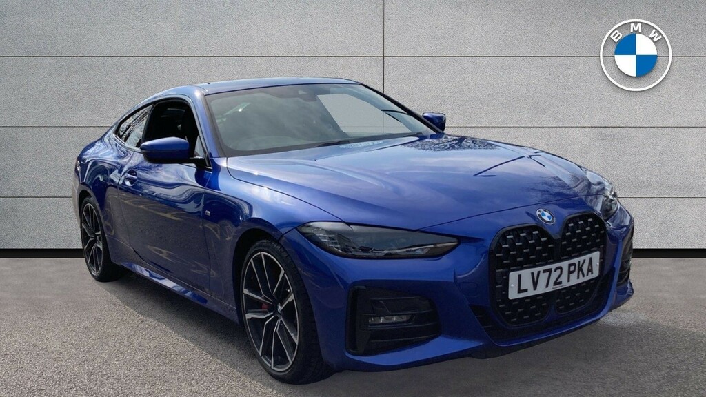 BMW 4 Series Gran Coupe 420I M Sport Coupe Blue